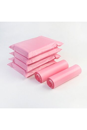 Choice 28x42cm 50pcs 50pcs Pink Express Mailing Pouch Clothing Opaque Courier Parcel Bag Envelope Logistics