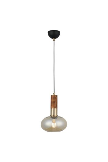 LUCEA HENA TEKLİ ANTİK LAK SARKIT AVİZE 1XE27