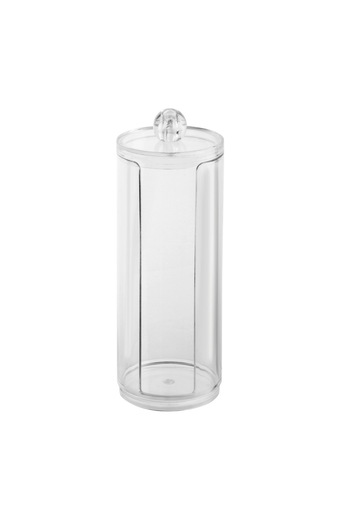 Choice A Acrylic Multifunctional Jewelry Container Cosmetic Makeup Cotton Pad Organizer Travel Cosmetic St.