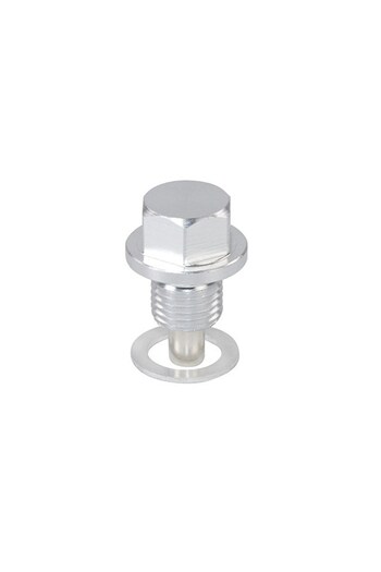 Choice M12x1.5 Silver M12x1.5 M12x1.25Magnetic Oil Drain Plug Oil Drain Sump Nut Aluminum Alloy Gearbox Oil
