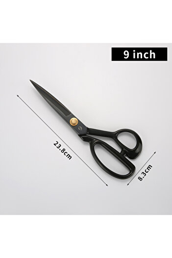Choice 9 inch Professional Tailor Scissors Scissor Vintage Stainless Steel Fabric Leather Cutter Scissors f
