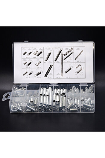 Choice 200PCS/set hardware Tension spring compression spring set in box 20 Size Springs Assortment