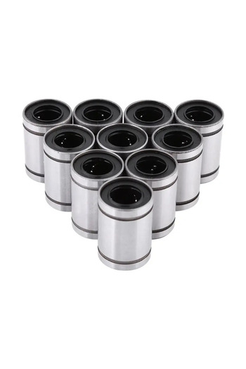 Choice1 LM8UU 10pcs LM8 LM8UU LM3UU LM10UU LM16UU LM6UU LM12UU LM14UU Linear Bushing 8mm CNC Linear Bearings