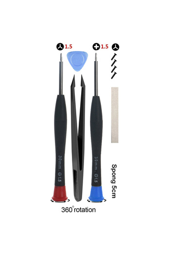 Choice Tools W 5cm Sponge Upgrade Tools For Joy Con 1.5y Tip Triwing Tri-point Screwdriver Set For Nintendo