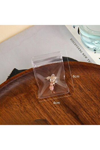 Choice 50PCS 4x6cm 20/50/100 PVC transparent zipper bags, dust-proof and anti-oxidation pockets, used for p