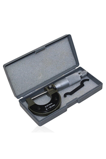 Choice 0-25mm Ninth World Wholesale Outside Micrometer 0-25mm / 0.01mm Gauge Vernier Caliper Measuring Tool