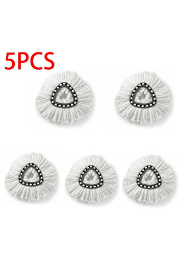 Choice 5pcs Mop For Vileda Wring Mopping Replacement Clean Microfibre Mop Refill Head Household Cleaning To
