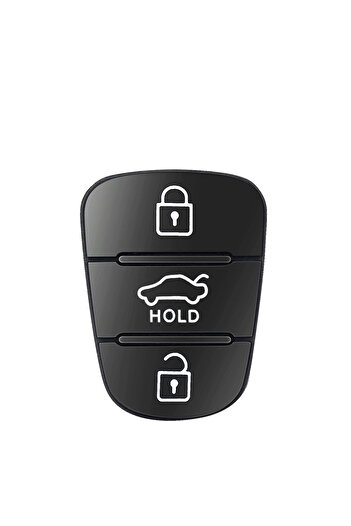 Choice KEYYOU 3 أزرار استبدال مفتاح مطاطي 3 أزرار قذيفة ل هيونداي IX35 I30 أكسنت كيا K2 K5 ريو