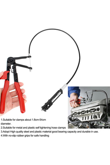 Choice Flexible Wire Long Reach Hose Clamp Pliers Auto Tools Removal Hand Tools Alicate Cable Type for C...