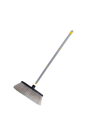 Apex AGILE BROOM FOR WOODEN FLOORS WITH 3 PC HANDLE