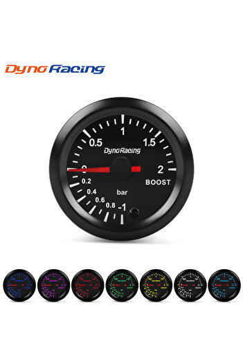 Choice شريط مقياس التعزيز Dynoracing 2 بوصة 52 مم 7 ألوان سيارة عالية السرعة تعزيز درجة حرارة الماء درجة حرارة الزيت مكبس الزيت الهواء f