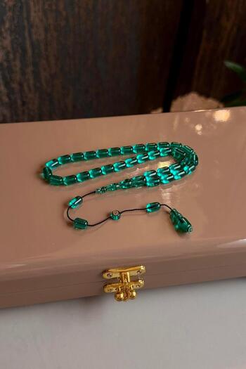 dergah tesbih Master Erkan Çubukcu Capsule Model System Design Squeeze Amber Prayer Beads