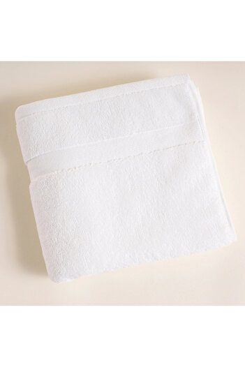 Penelope Noa Series - 100% Cotton White Towel, 50X90 cm