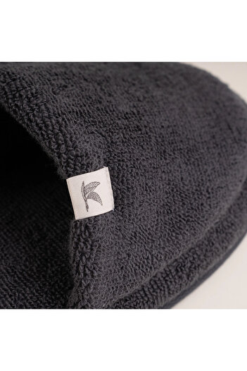 Penelope Noa Series - 100% Cotton Towel Slippers 38-39 Anthracite