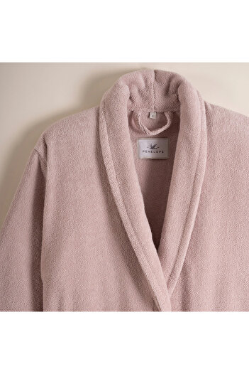 Penelope Noa Series - 100% Cotton Bathrobe L Powder