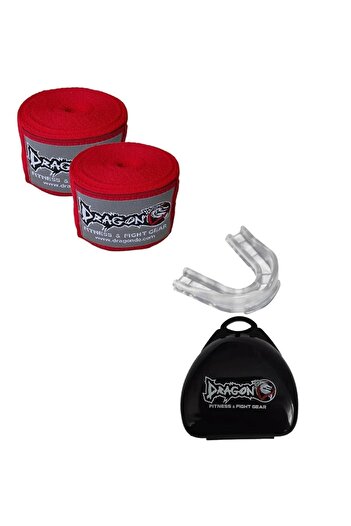 Dragondo Dragondo 5 Meter Elastic Boxing - Professional Transparent Mouthguard Set of 2