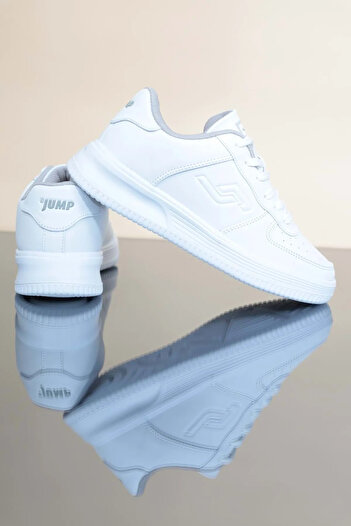 Jump Unisex Λευκά Ορθοπεδικά Αθλητικά Παπούτσια
