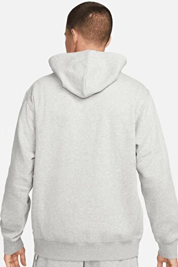 Nike Sportswear Men's Gray Hoodie Men's Hooded Sweatshirt Gray