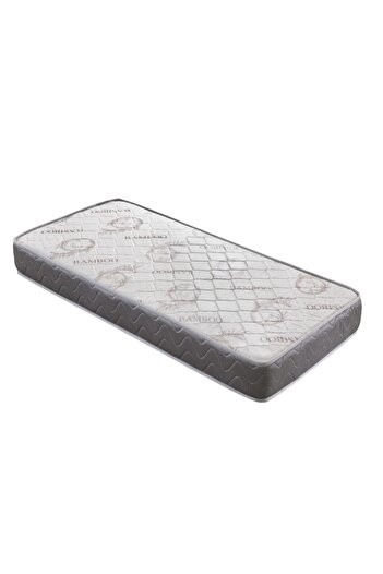 Heyner Ortopedik Tek Kişilik Yatak Yaylı Yatak Bamboo Desenli Ortopedik Yaylı Yatak