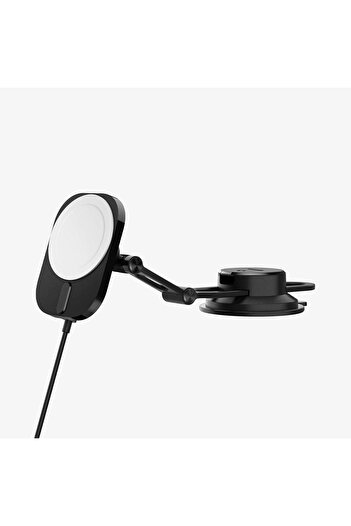 Spigen MagFit Dashboard Araç içi Telefon Tutucu + Manyetik Kablosuz Şarj Cihazı iPhone MagSafe - ACP03695
