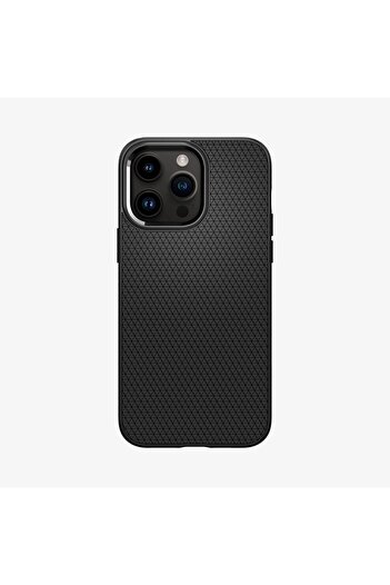 Spigen Husă pentru iPhone 14 Pro - Husă neagră Liquid Air Matte ACS04957