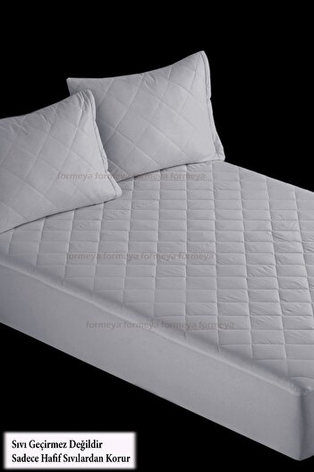 Bella Benita Matrac Matrace Šedá Prošívaná Matrac Protector Mattress Fitted Sheet