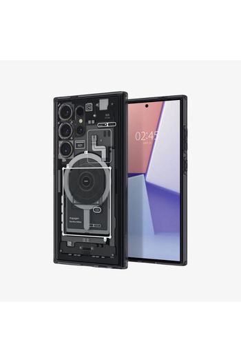 Spigen Galaxy S24 Ultra Kılıf Ultra Hybrid Onetap Metal Ring MagFit Zero One - ACS07298