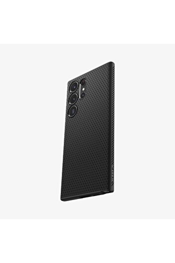 Spigen Galaxy S23 Ultra Kılıf Liquid Air Matte Black - ACS05614