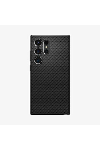 Spigen Galaxy S24 Ultra Kılıf Liquid Air Matte Black - ACS07287