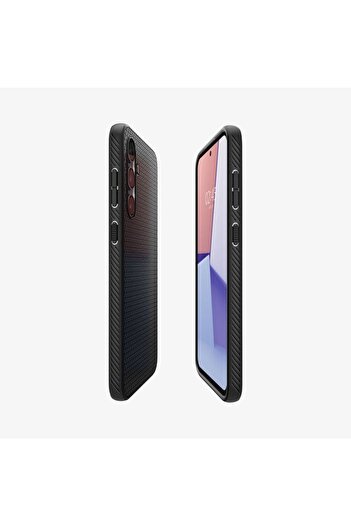 Spigen Galaxy S23 Fe Kılıf Liquid Air Matte Black - Acs06366