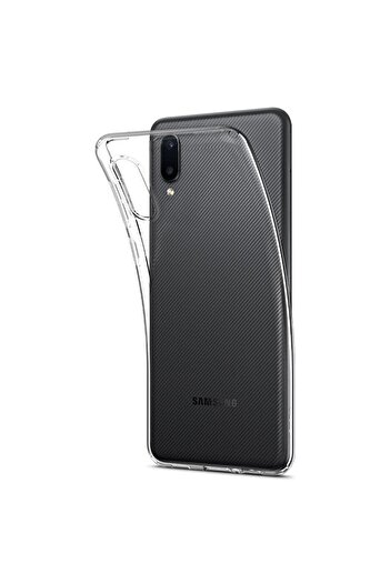 Spigen Galaxy A02 / M02 Kılıf Liquid Crystal 4 Tarafı Tam Koruma Crystal Clear - ACS02779