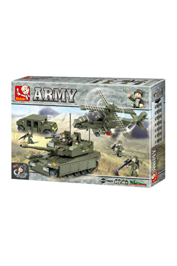 Sluban Army Series Land Forces Building Blocks 683 PCS