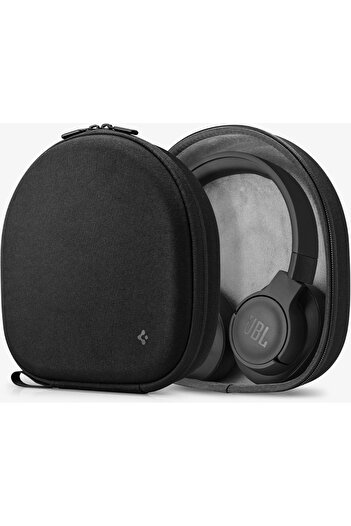 Spigen Taşınabilir Kafa Üstü Kulaklık Çantası Klasden Black - AFA07483