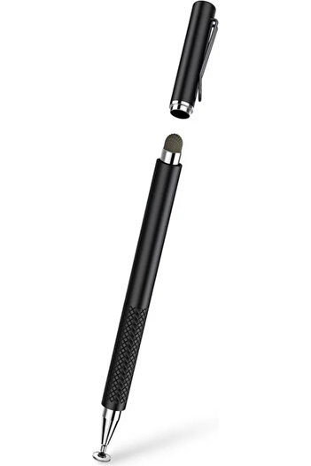 Spigen iPhone & Android & iPad & Tablet için Disk Uçlu Stylus Pen Dokunmatik Çizim Kalemi Black - APP07078