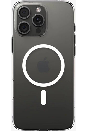 Spigen Husă iPhone 16 Pro Liquid Crystal MagFit Crystal Clear cu MagSafe activat