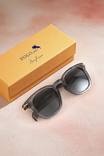 Polo Air نظارات شمسية للرجال مقاومة للأشعة فوق البنفسجية 400، لون مدخن PLG-2092C4