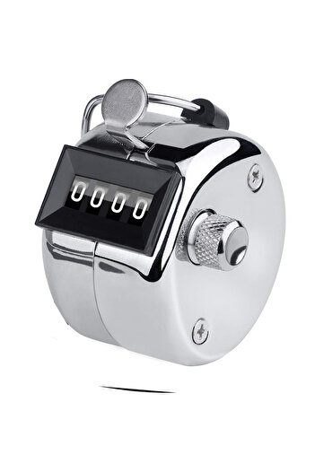 Choice Style 1 Metal Handheld Tally Counter 4-Digit Number Count Clicker Counter, Hand Mechanical Counters