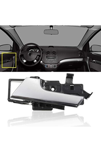 Choice LH Car Interior Door Handle Right/Left For Chevrolet Aveo 2007 2008 2009 2010 2011 Aveo5 for Pontiac