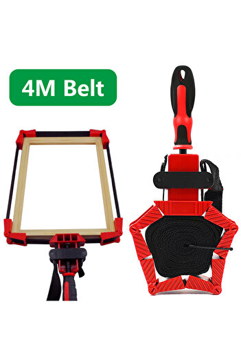 Choice 4M Belt Frame Clips Multifunction Blet Clamp Quick 35°-305° Adjustable Band Clamp Polygonal Clip ...