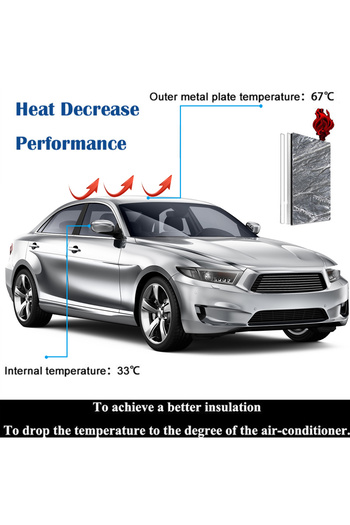 Choice 6MM 3/6/8/10mm Thickness Anti-noise Heat Closed Cell Foam Car Truck Sound Insulation Cotton 50x30cm