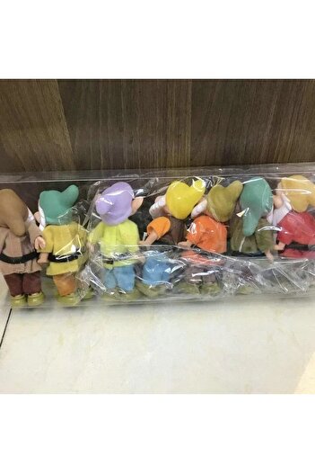 Choice 7pcs Disney 7pcs Snow White And The Seven Dwarfs Action Figure Toys 15cm Statue Pvc Dolls Cake Toppe