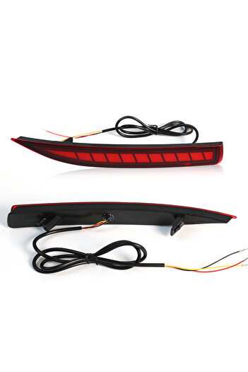 Choice Red LED Rear Bumper Reflector Light For Toyota Corolla Altis 2019 2020 2021 2022 Warn Brake Dynamic