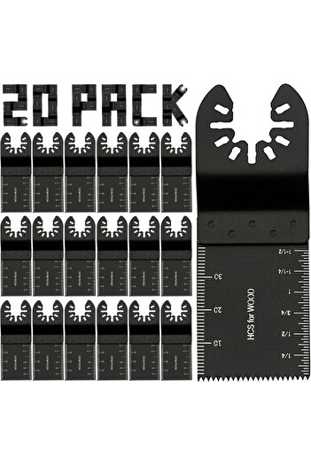Choice1 Multipurpose Cutting 20pack Multi Tool Blades Oscillating Saw Blade Multi-function Saw Saw Blade Ren