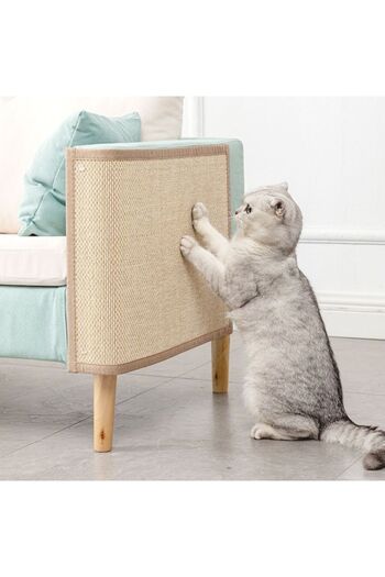 Choice1 Natural Bamboo Cat Scratcher Sofa Mats Board Cat Scratch for Sharpen Nails Scraper Pet Tree Toys ...