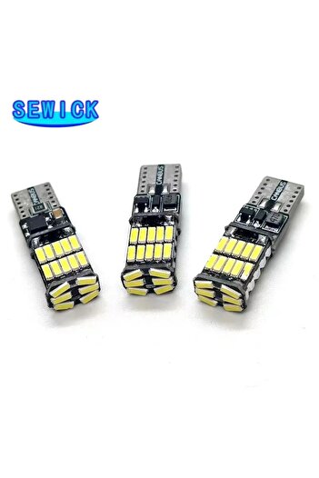 Choice WHITE 100pcs T10 w5w 194 501 canbus 4014 car interior light no error T10 26SMD led Instrument Lights