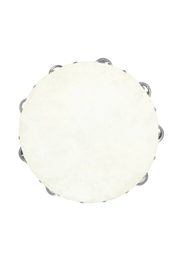 Choice J29 10 Inches Tambourine Drums Sheepskin Wooden Tambourine Percussion Musical Instruments Children E