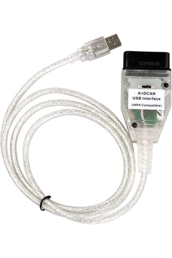 Choice INPA K+CAN K+DCAN Automotive Connector Code Diagnostic Tool with Switch OBD2 USB Interface for BM...