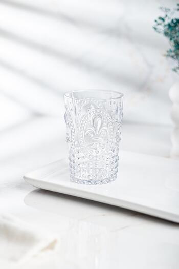 DesingONB Acrylic Transparent Single Short Cup & Water Soft Drink Coffee Side Cup 400 ml (Not Glass)