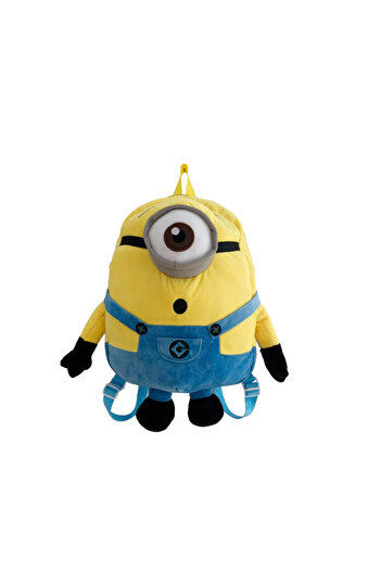 Choice 2 New Cartoon Anime Backpack Minions Doll Large Size School Bag Large Capacity Student Cartoon Bac.