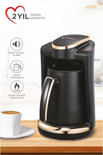 Torima 201 Voice Command Coffee Machine Turkish Coffee 250ml 4 Cup Capacity